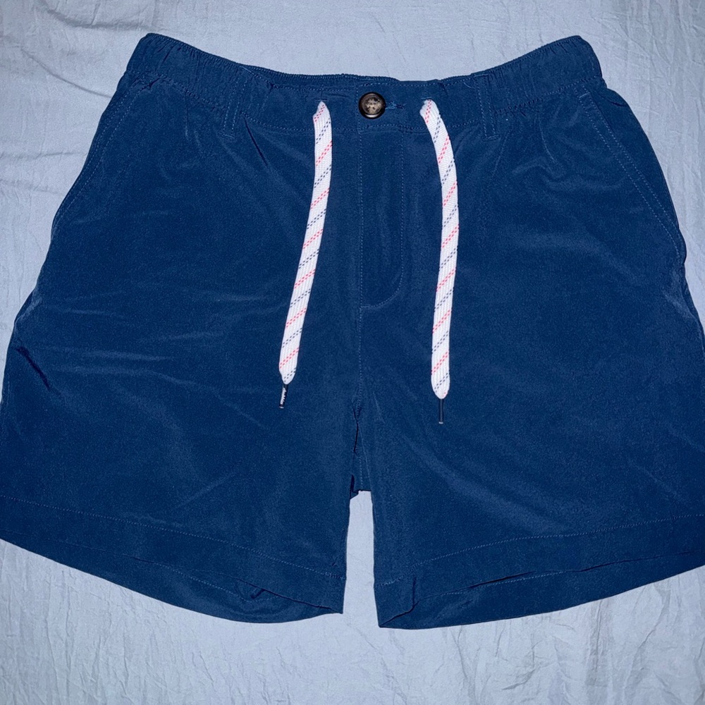 Chubbies Blue Athletic Shorts with Elastic Waistband